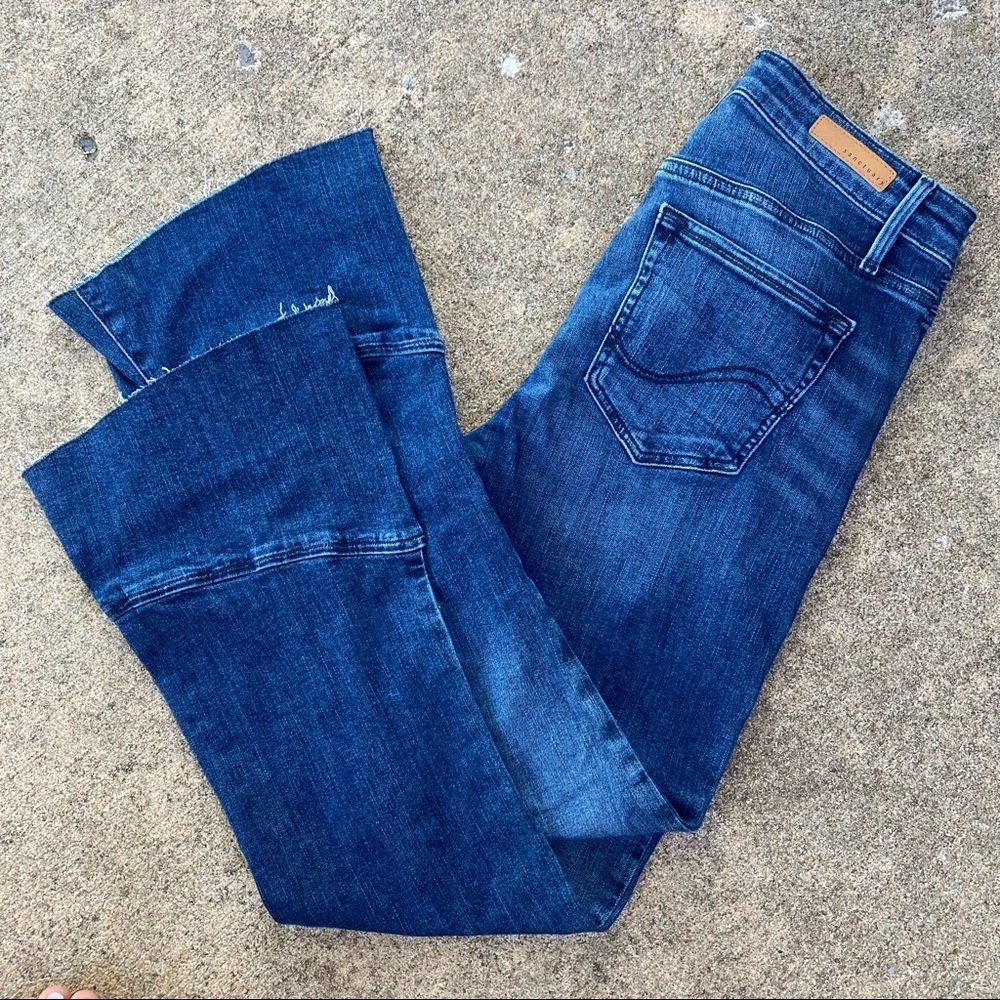 •Hold for MeriSimon• Sanctuary | Connector Kick Crop Denim Tulip Jeans - Picture 5 of 8